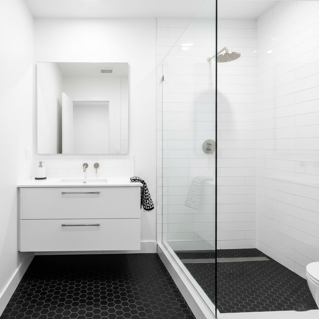 Pittsburg's Secret: Pristine Bath Walls, Zero Grout Hassle! image 1