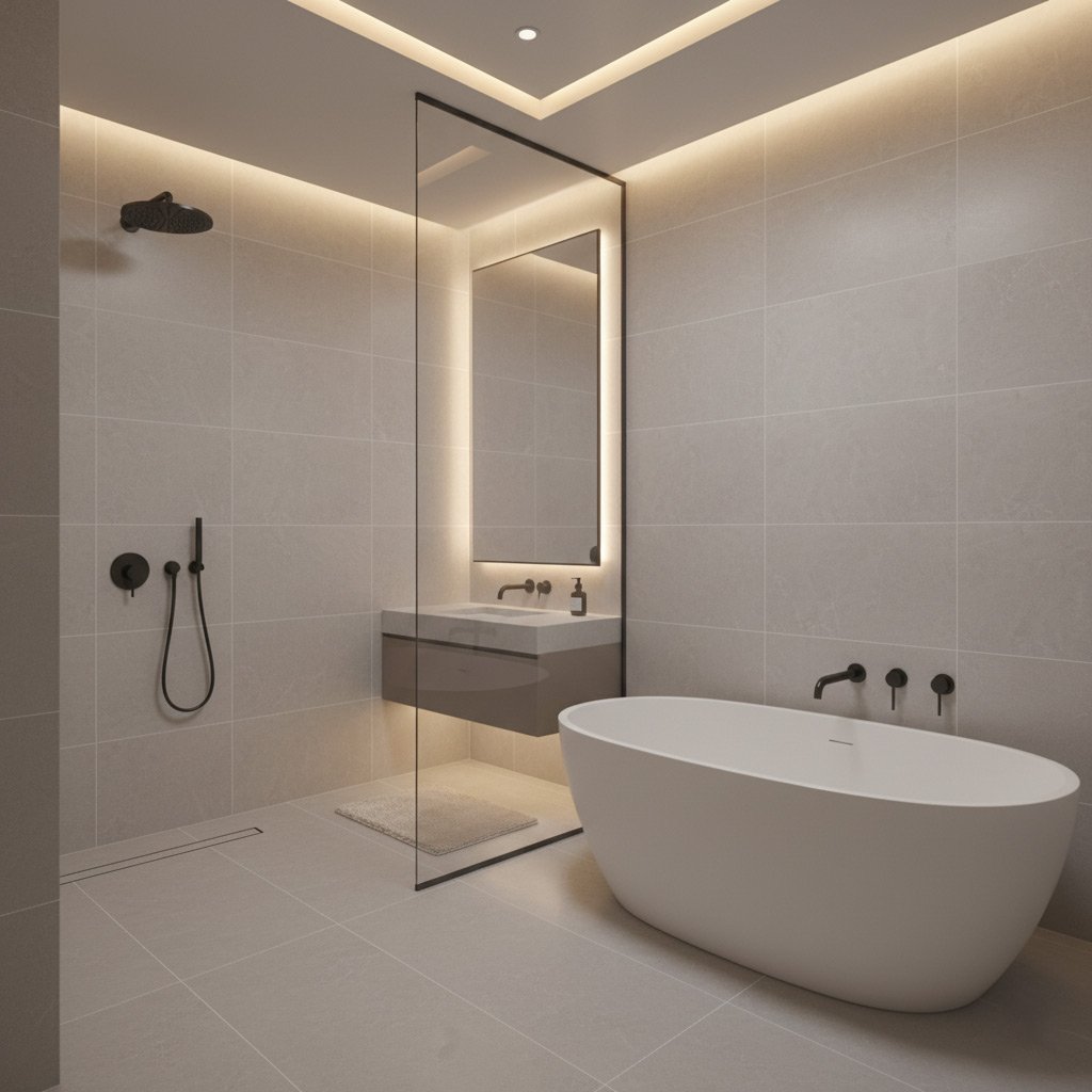 Pittsburg's Secret: Pristine Bath Walls, Zero Grout Hassle! image 2